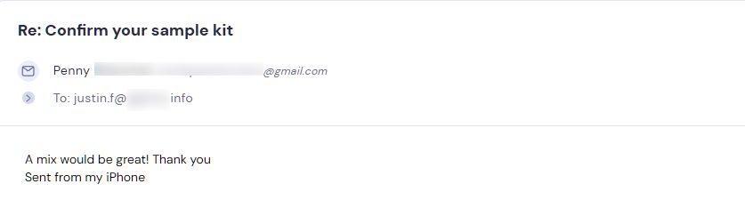 Retailer reply from Love Groomers